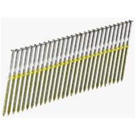 Senco Collated Framing Nail, 3-1/4 in L, Bright, 20 Degrees 1496199